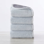 4 Pack Two-Toned Hand Towel - Vanessa Collection White Cliff Studio Towels