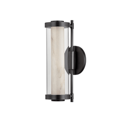 Catrina Black & Alabaster Wall Sconce