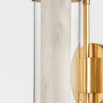 Catrina Brass & Alabaster Wall Sconce
