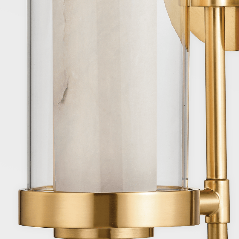 Catrina Brass & Alabaster Wall Sconce