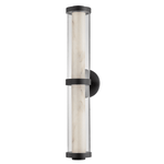 Catrina Bath & Vanity Wall Light in Black Brass