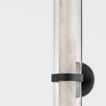 Catrina Bath & Vanity Wall Light in Black Brass