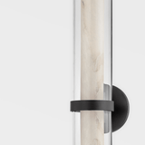 Catrina Bath & Vanity Wall Light in Black Brass