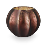 Midnight Pumpkin Mercury Glass Pumpkin Candle
