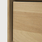 Nordic Oak Console Table with Drawers