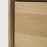 Nordic Oak Console Table with Drawers
