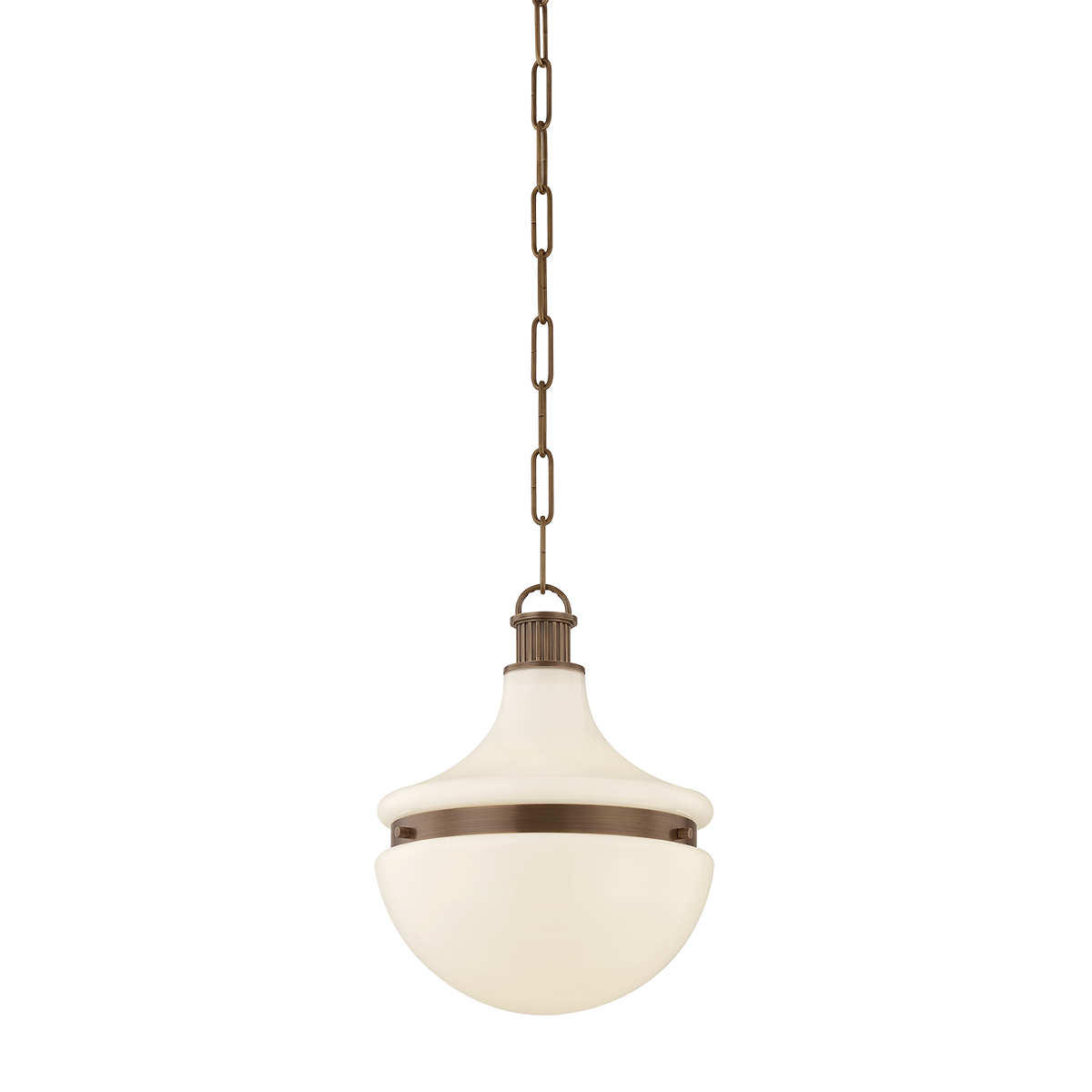 Hudson Valley Lighting Barryville Pendant in Historic Bronze - Detail Close-Up