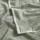 6 Piece Set Cotton Bath Towels - Kasper Collection White Cliff Studio Towels