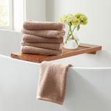 6 Piece Set Cotton Bath Towels - Kasper Collection White Cliff Studio Towels