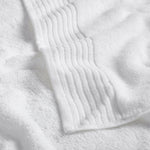 6 Piece Set Cotton Bath Towels - Kasper Collection White Cliff Studio Towels
