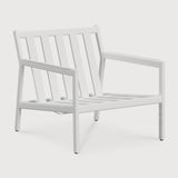 Jack outdoor lounge chair frame - aluminium - white