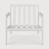Jack outdoor lounge chair frame - aluminium - white