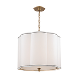 Sydney Pendant in Aged Brass, Large