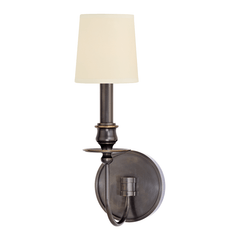 Delmar Single Light Wall Sconce in Old Bronze