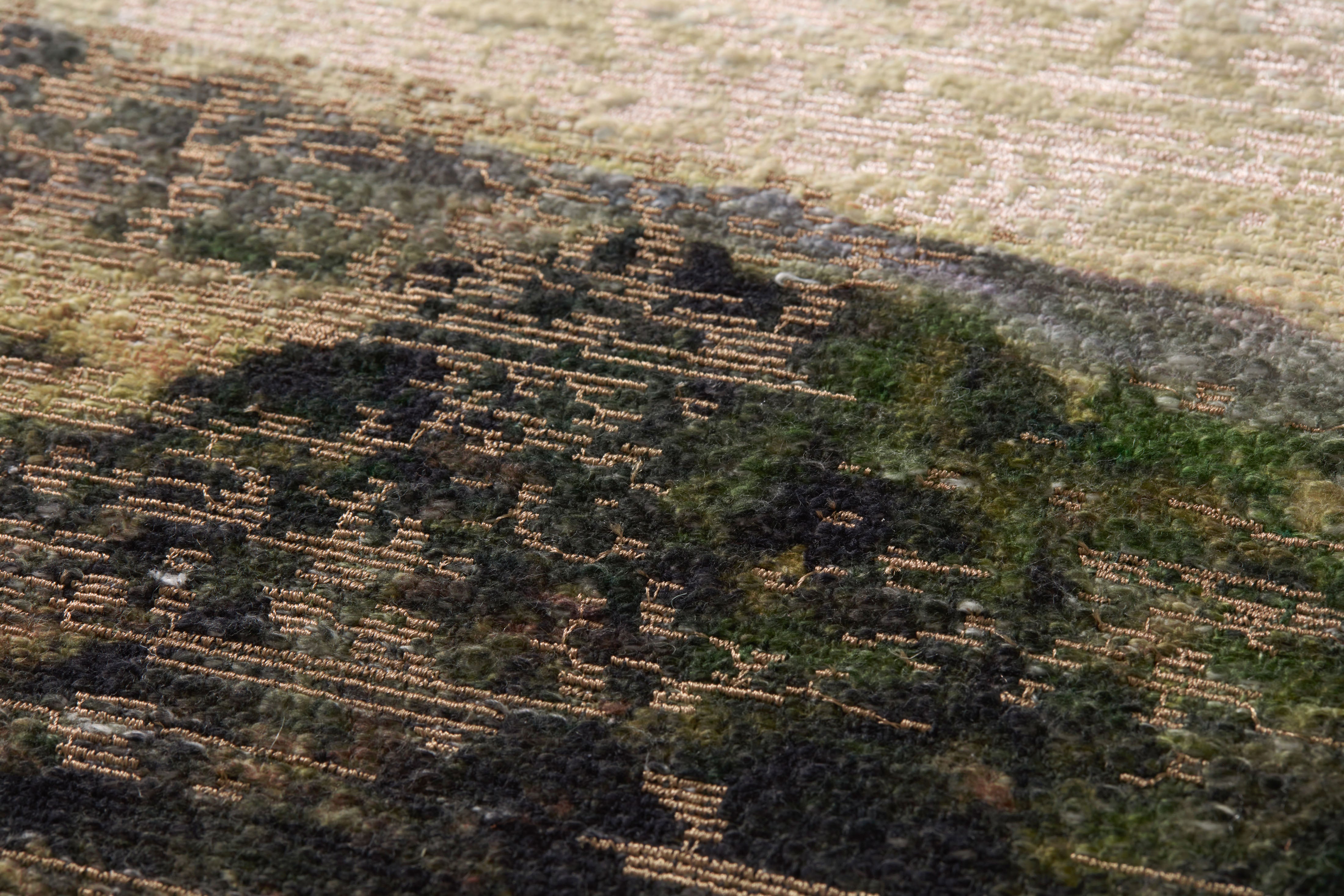 Amber Lewis x Loloi Mont Beige / Green Wall Art - Image 3