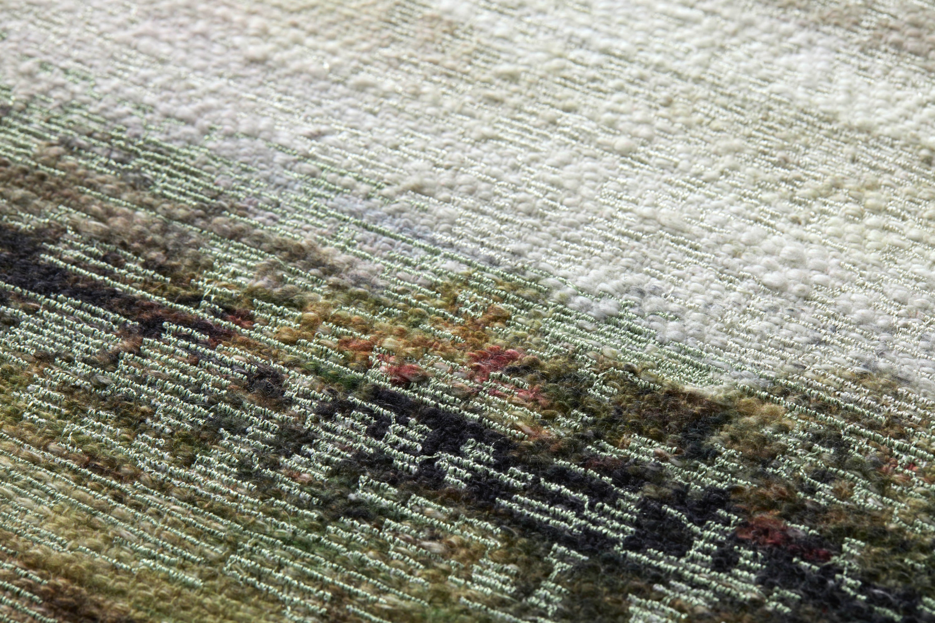 Amber Lewis x Loloi Vall Ivory / Green Wall Art - Image 2