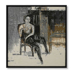 Amber Lewis x Loloi Camila Black / Ivory Wall Art