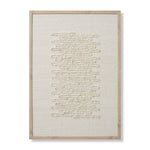 Amber Lewis x Loloi Mendocino Beige / Ivory Wall Art