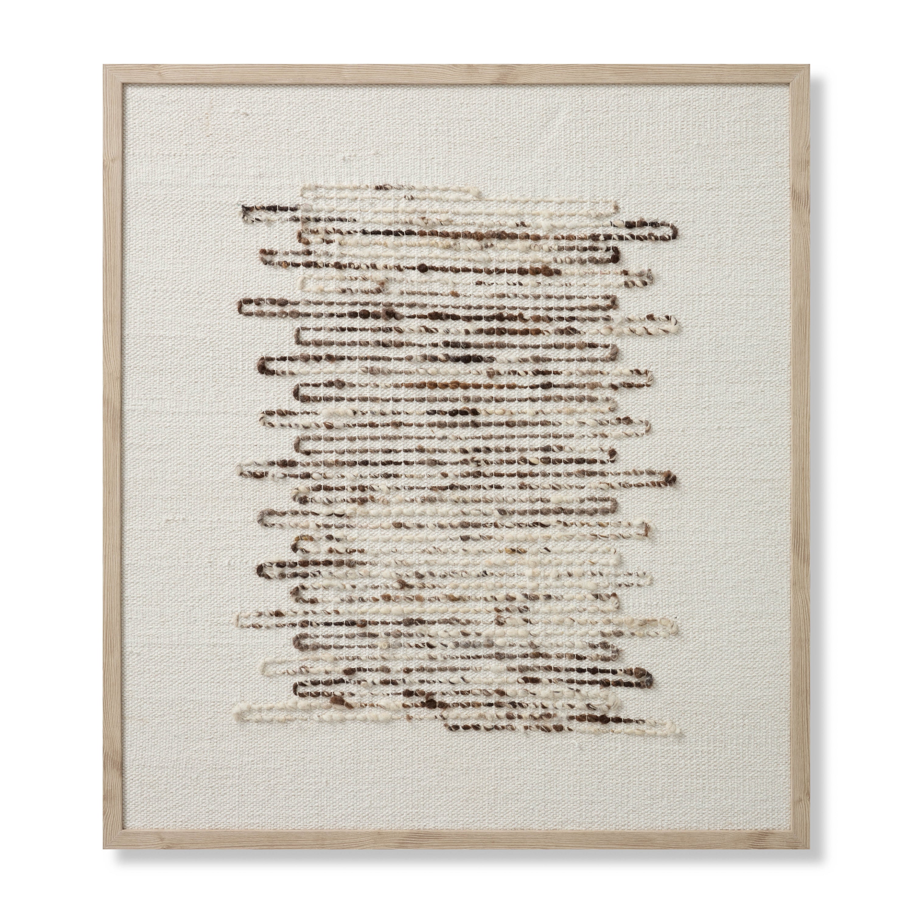 Amber Lewis x Loloi Getty Taupe / Ivory Wall Art