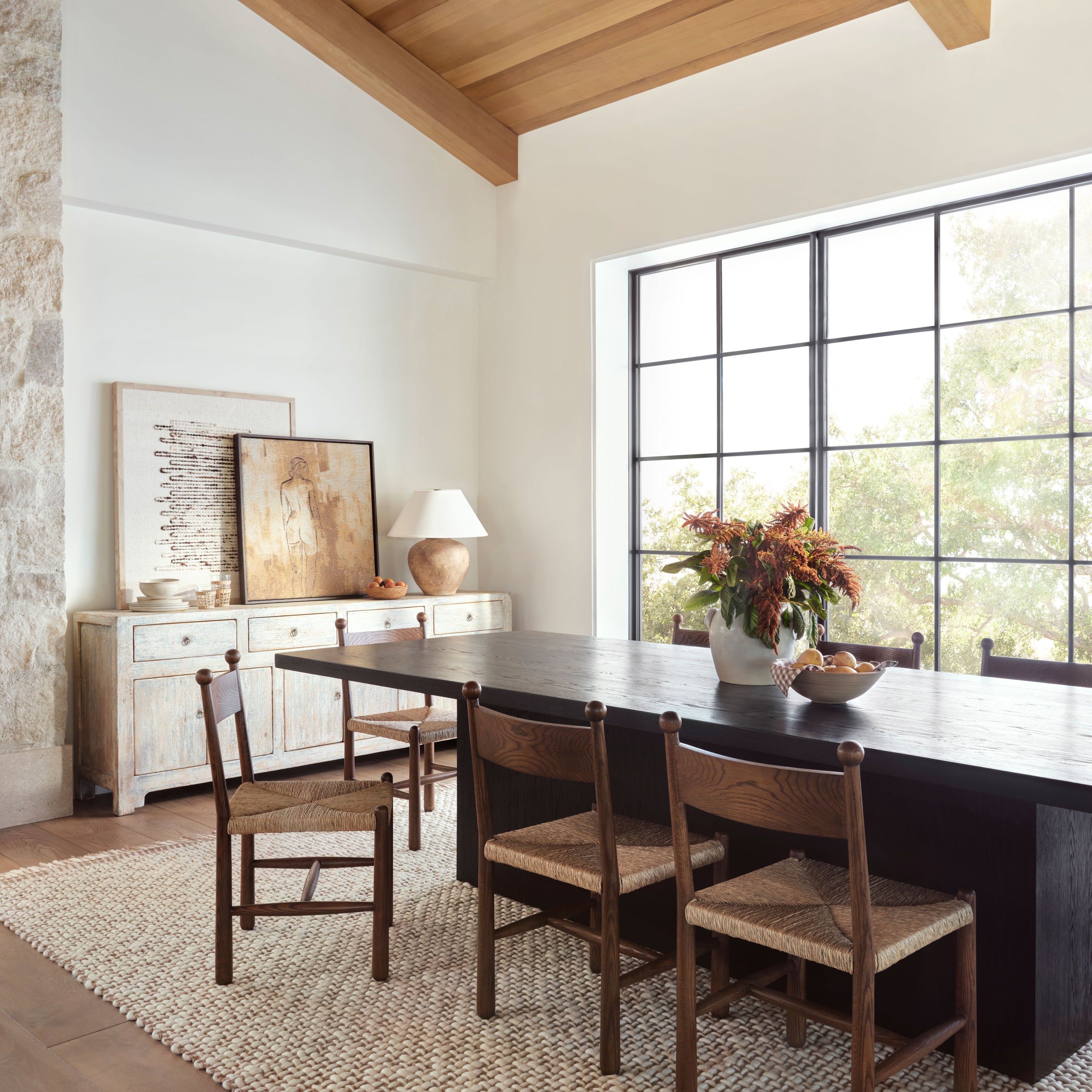 Amber Lewis x Loloi Getty Taupe / Ivory Wall Art - Image 2