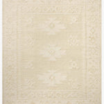 Loloi Alara Ivory / Natural Rug White Cliff Studio Area Rugs