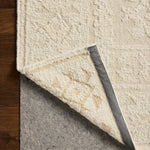 Loloi Alara Ivory / Natural Rug White Cliff Studio Area Rugs