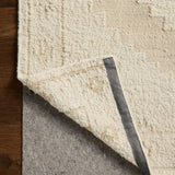Loloi Alara Ivory / Natural Rug White Cliff Studio Area Rugs