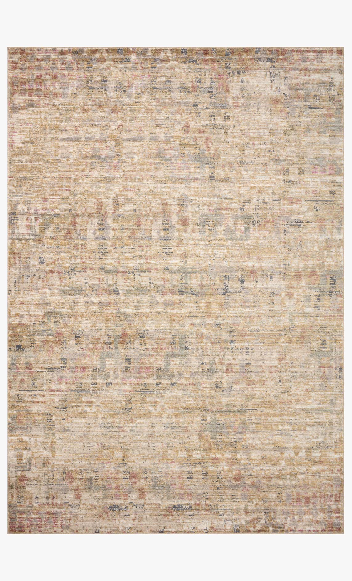 Loloi Arden Sand / Multi Rug White Cliff Studio Area Rugs