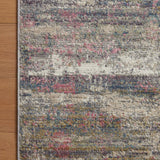 Loloi Arden Berry / Multi Rug White Cliff Studio Area Rugs