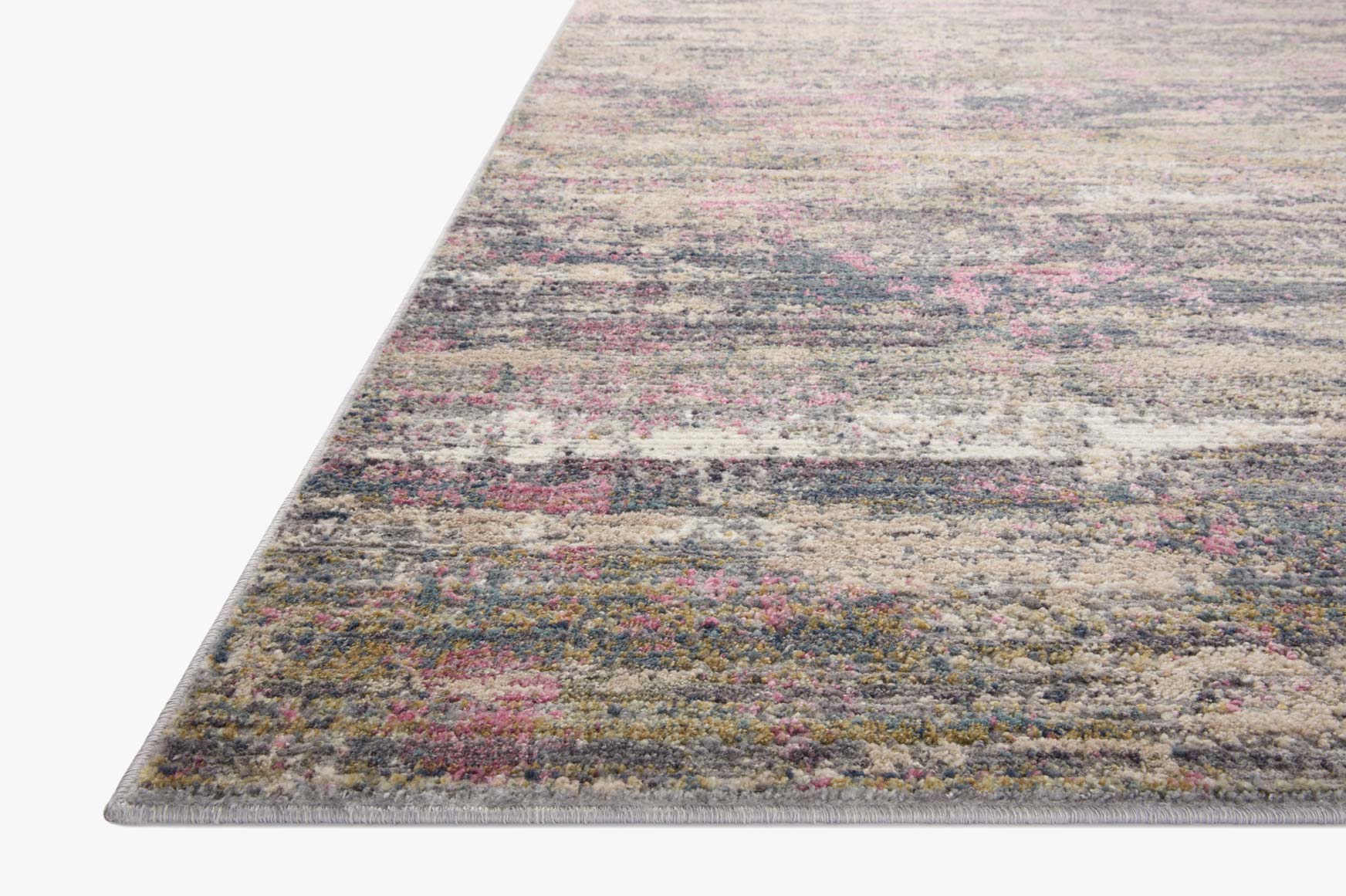 Loloi Arden Berry / Multi Rug White Cliff Studio Area Rugs