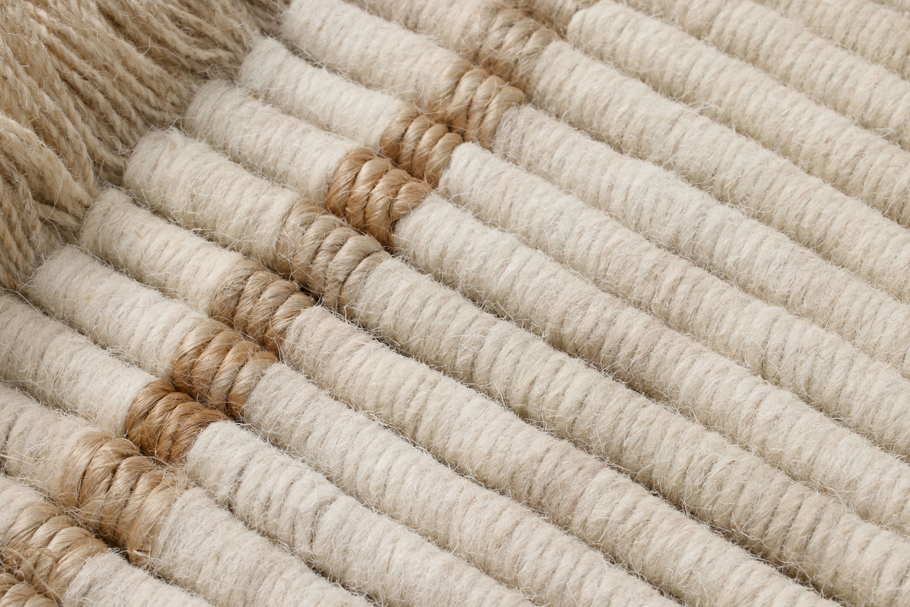 Loloi All Coiled Up Ivory / Natural Wall Art - Image 2