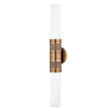 Toby Wall Sconce in Patina Brass