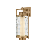 Troy Lighting Haddock Wall Sconce in Patina Brass - Detail Close-Up