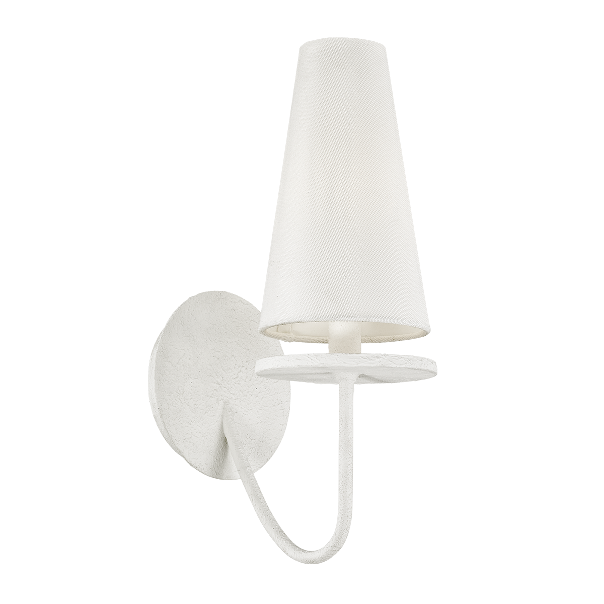 Marcus Single Wall Sconce in White