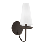 Marcus Single Wall Sconce in Bronze