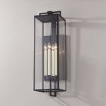 Henredon Exterior Wall Sconce in Forged Iron, Extra Large