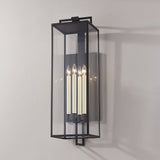 Henredon Exterior Wall Sconce in Forged Iron, Extra Large