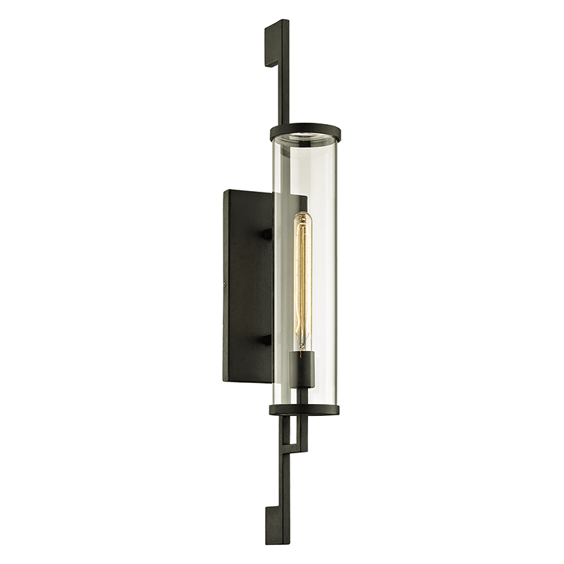 Stavra Wall Sconce in Forged Iron, Large