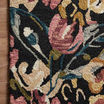 Loloi Belladonna Black / Berry Rug White Cliff Studio Area Rugs