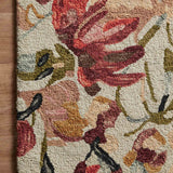 Loloi Belladonna Ivory / Raspberry Rug White Cliff Studio Area Rugs