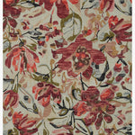 Loloi Belladonna Ivory / Raspberry Rug White Cliff Studio Area Rugs