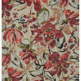 Loloi Belladonna Ivory / Raspberry Rug White Cliff Studio Area Rugs