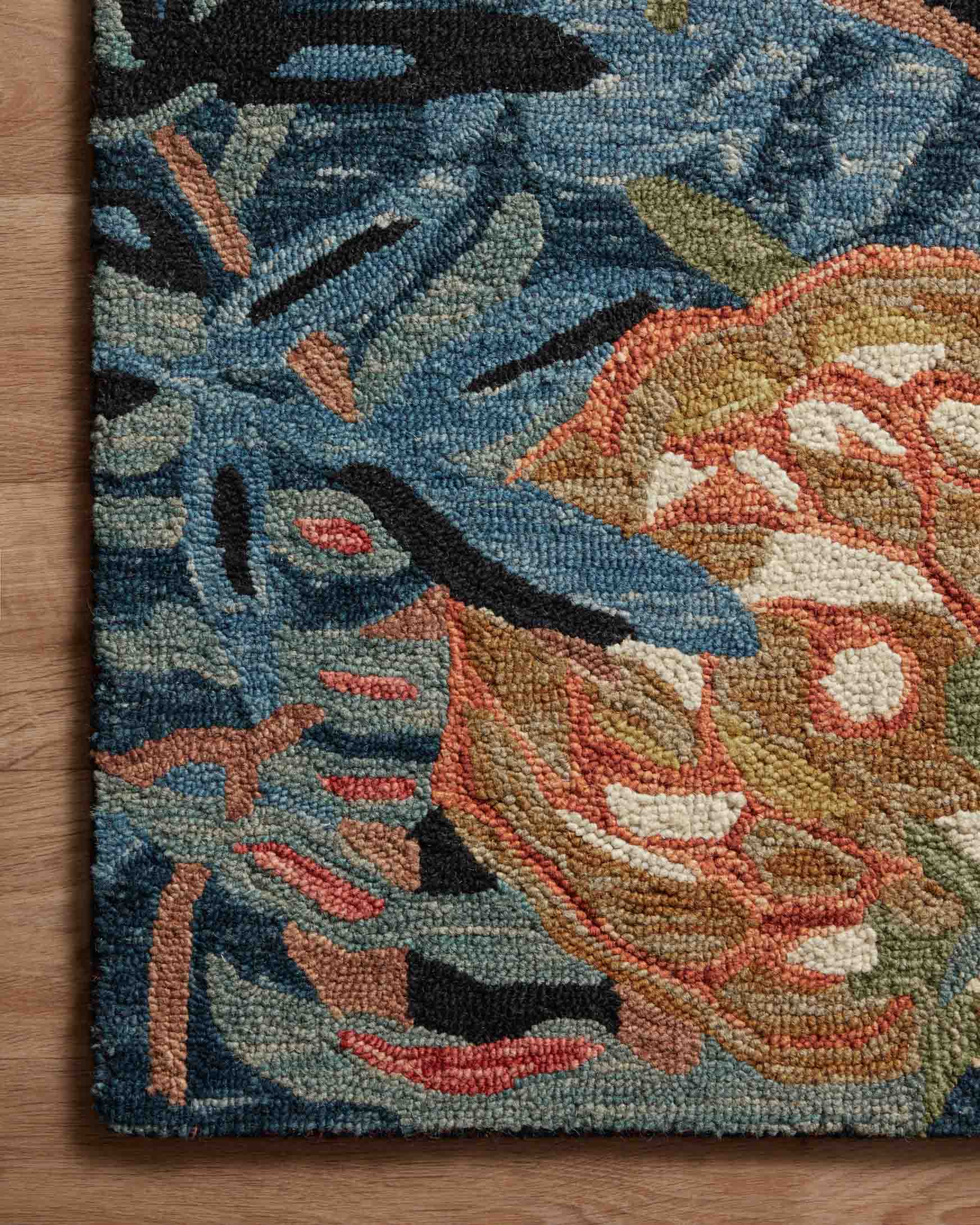 Loloi Belladonna Black / Fiesta Rug White Cliff Studio Area Rugs