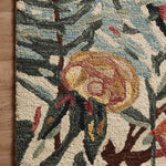Loloi Belladonna Ivory / Lagoon Rug White Cliff Studio Area Rugs