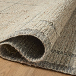 Amber Lewis x Loloi Bowie Fog / Grey Rug White Cliff Studio Area Rugs