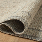 Amber Lewis x Loloi Bowie Fog / Grey Rug White Cliff Studio Area Rugs
