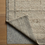 Amber Lewis x Loloi Bowie Fog / Grey Rug White Cliff Studio Area Rugs