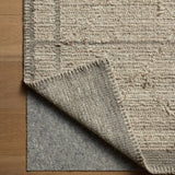 Amber Lewis x Loloi Bowie Fog / Grey Rug White Cliff Studio Area Rugs