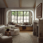 Amber Lewis x Loloi Bowie Fog / Grey Rug White Cliff Studio Area Rugs