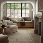 Amber Lewis x Loloi Bowie Fog / Grey Rug White Cliff Studio Area Rugs